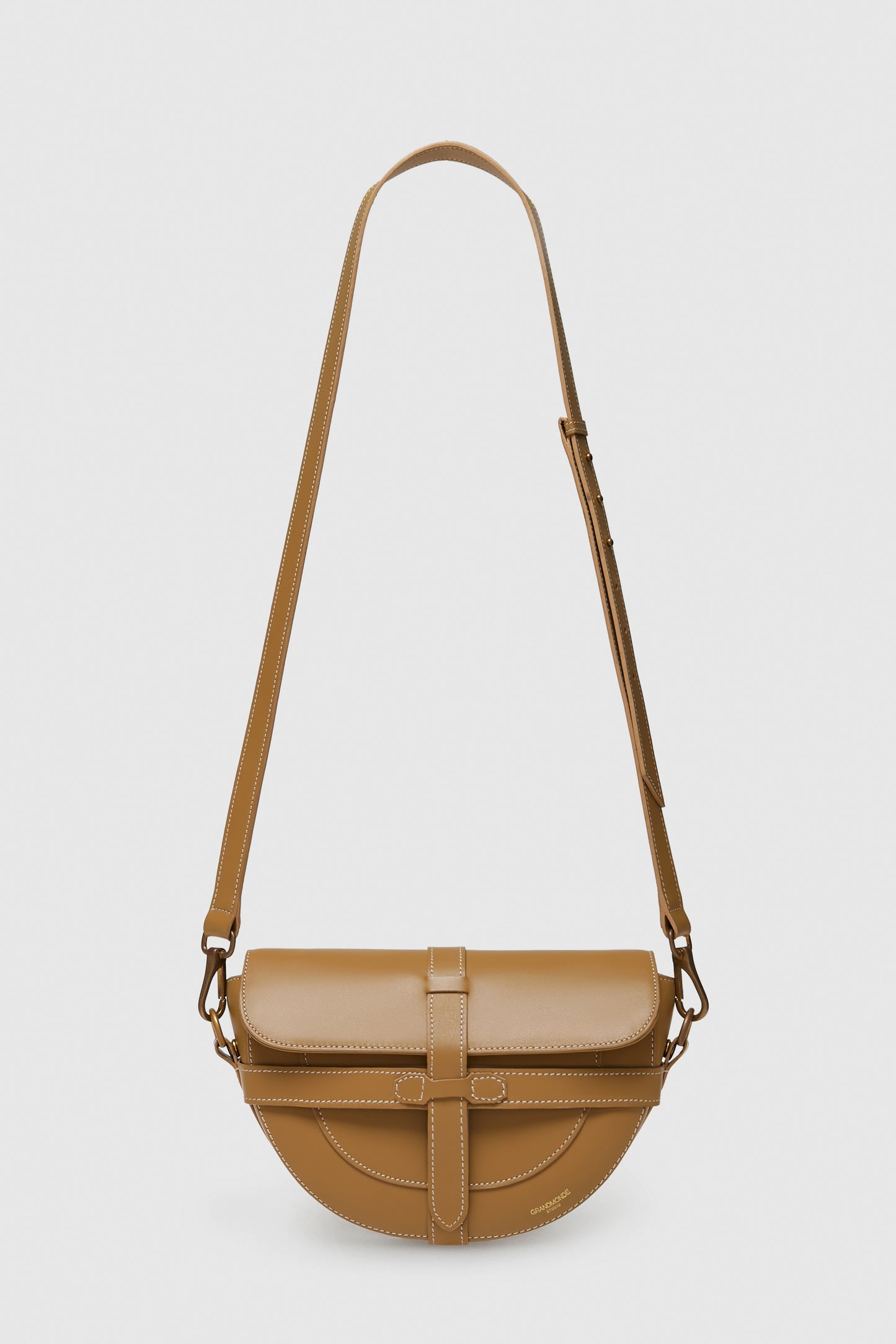 DIJON SIMON SADDLE BAG IN SMOOTH LEATHER