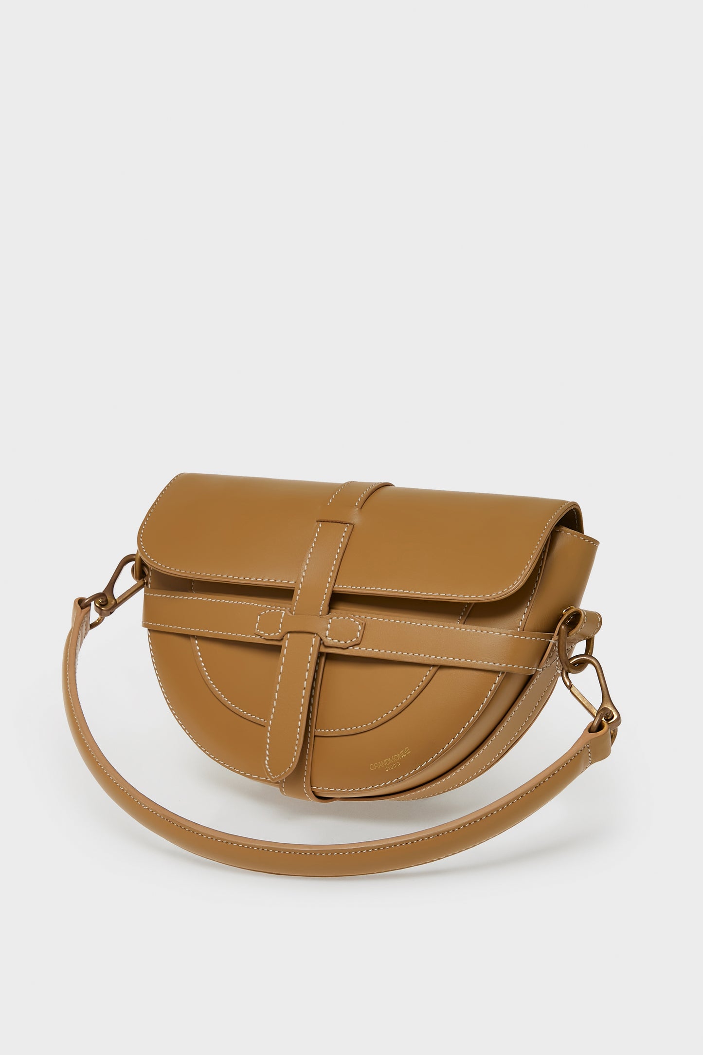 DIJON SIMON SADDLE BAG IN SMOOTH LEATHER