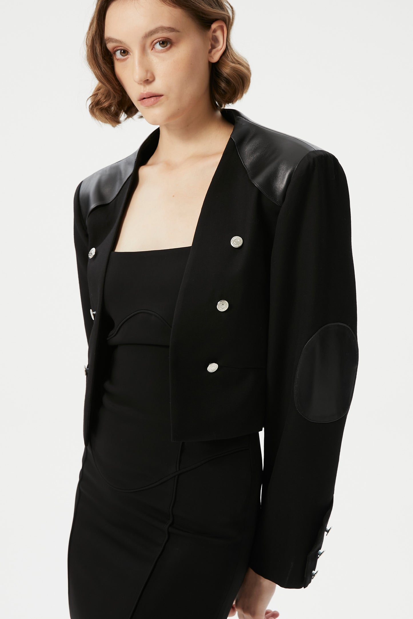 NATASHA CLASSIC GRANDMONDE CROPPED JACKET