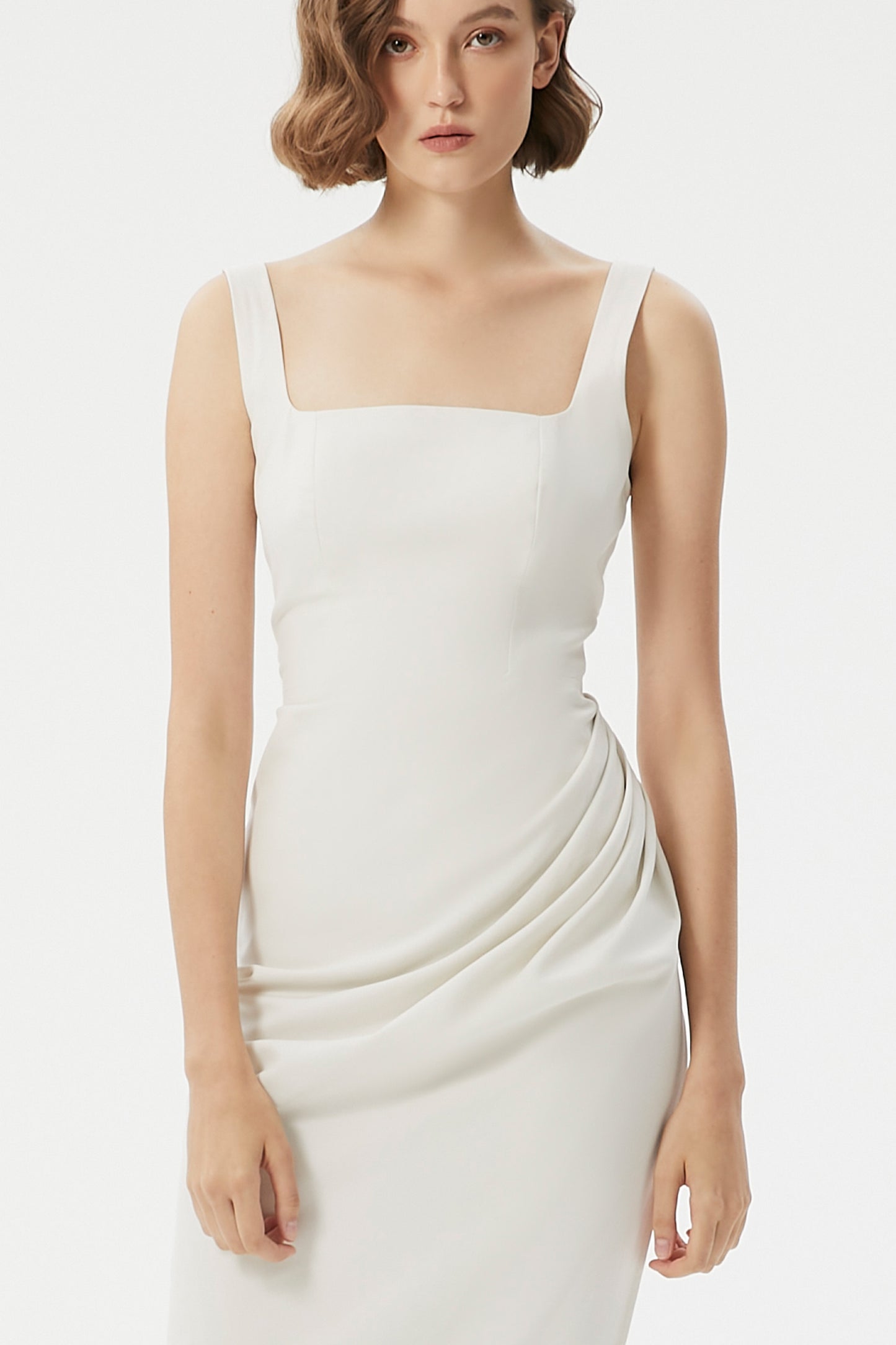 APHRODITE GRANDMONDE CLASSIC WHITE DRESS