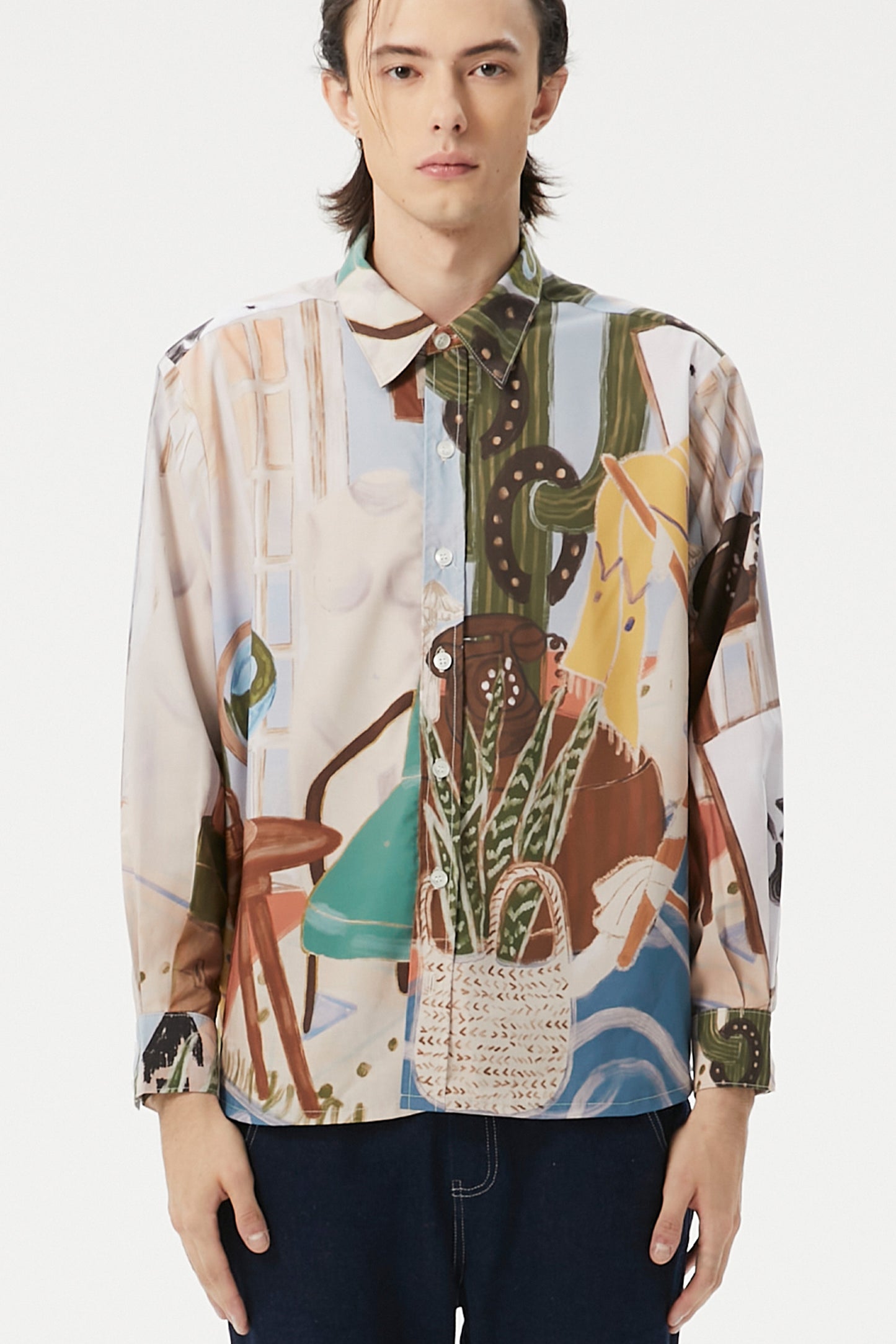GRANDMONDE ATELIER PRINTED SHIRT