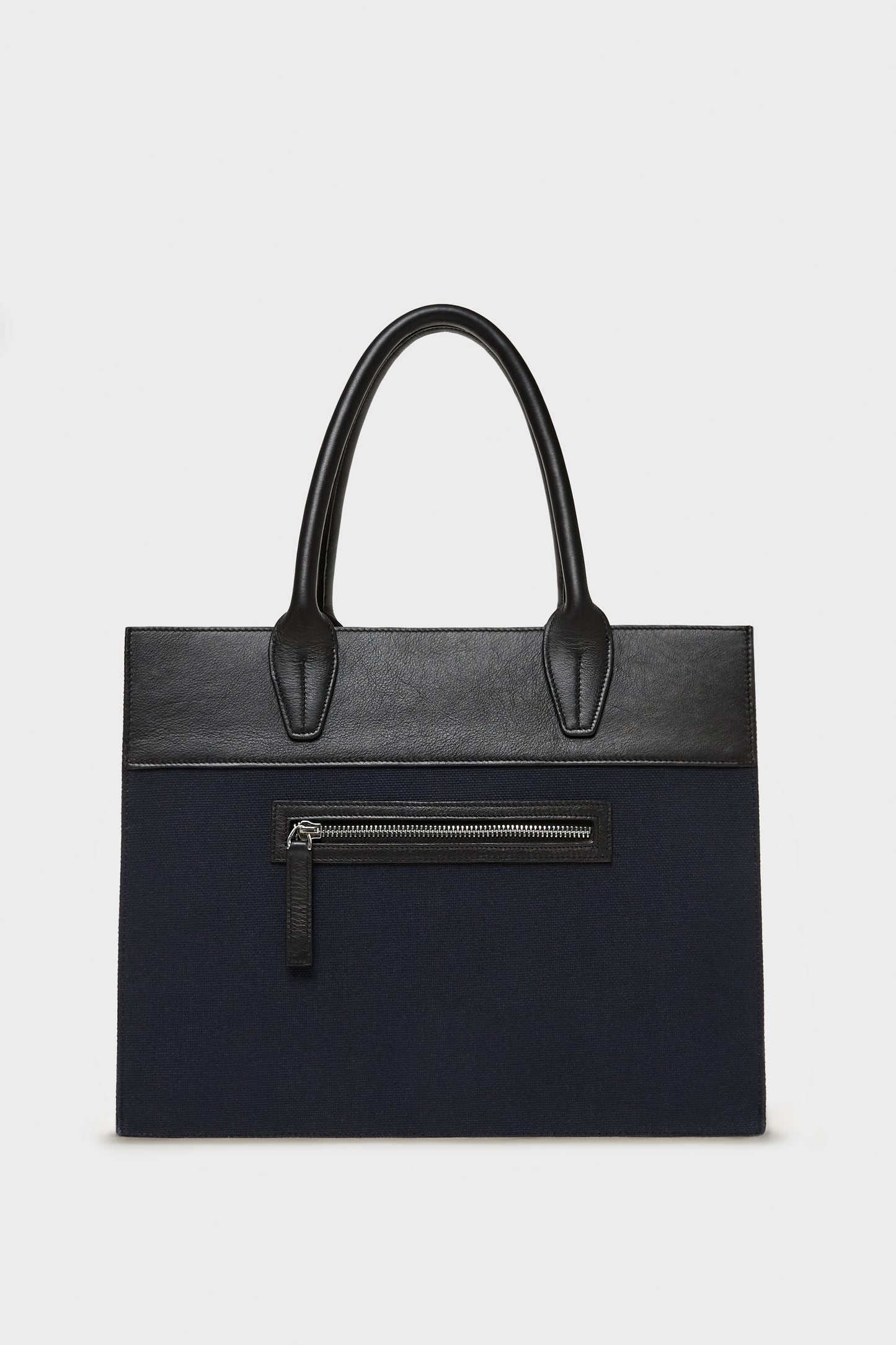 LIBERTY WATSON TOTE BAG IN CANVAS AND SMOOTH LEATHER