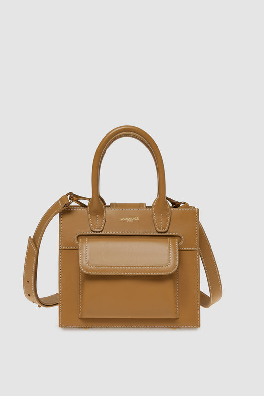 DIJON MUTMEE MINI TOTE BAG IN SMOOTH LEATHER