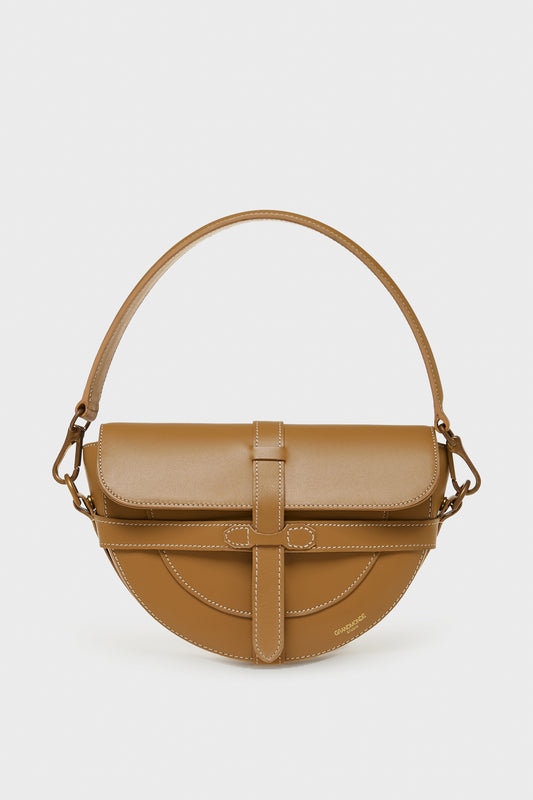 DIJON SIMON SADDLE BAG IN SMOOTH LEATHER