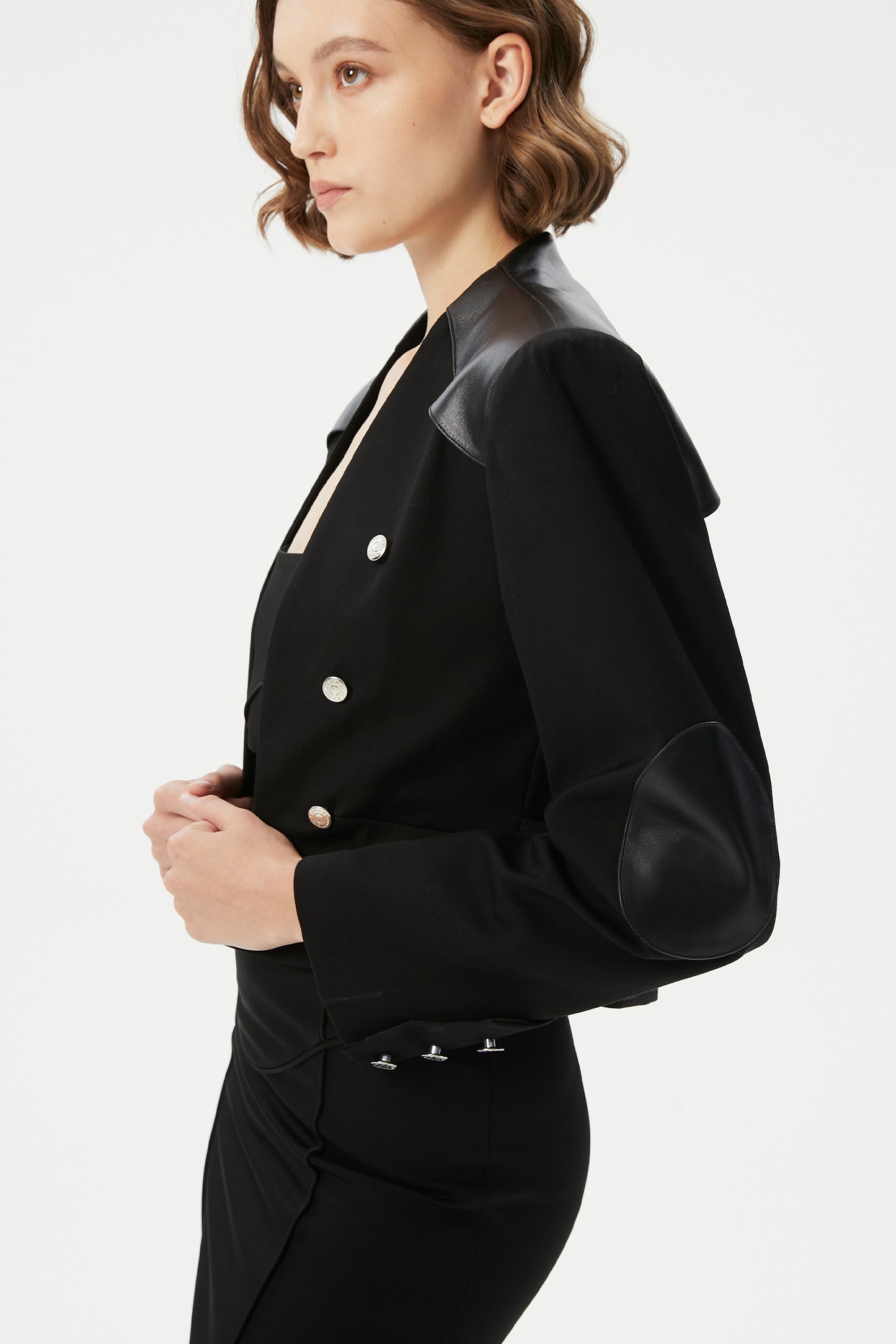 NATASHA CLASSIC GRANDMONDE CROPPED JACKET