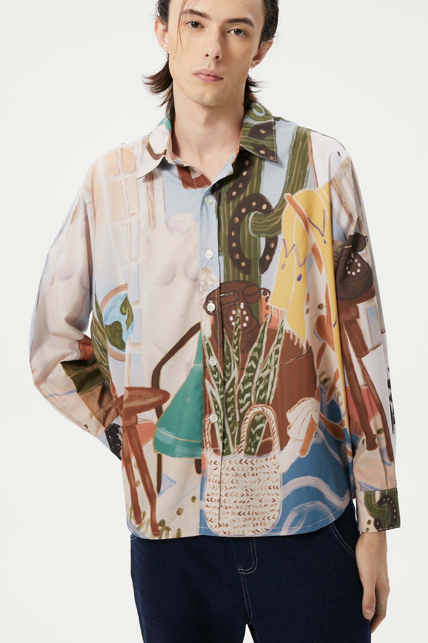 GRANDMONDE ATELIER PRINTED SHIRT