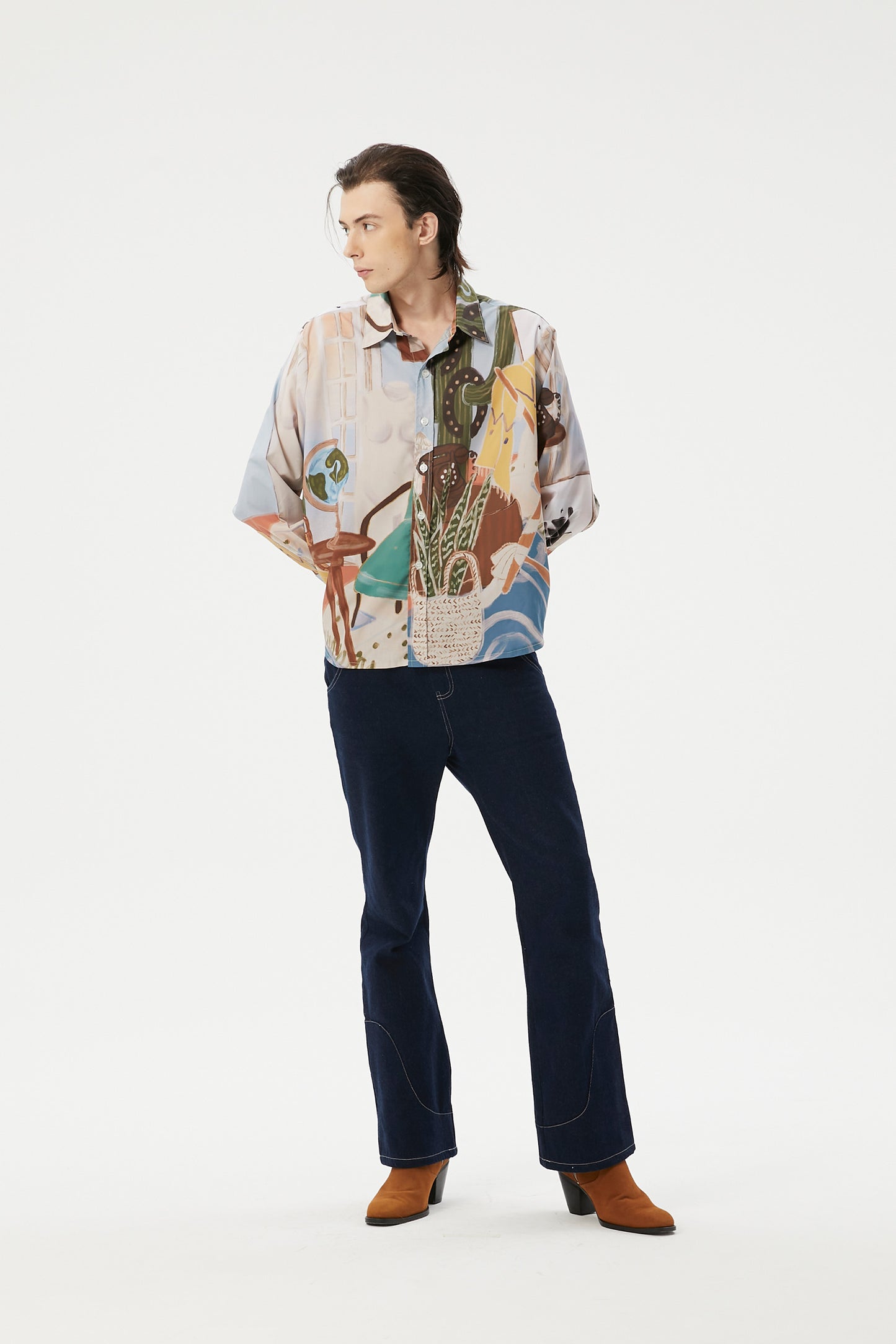 GRANDMONDE ATELIER PRINTED SHIRT