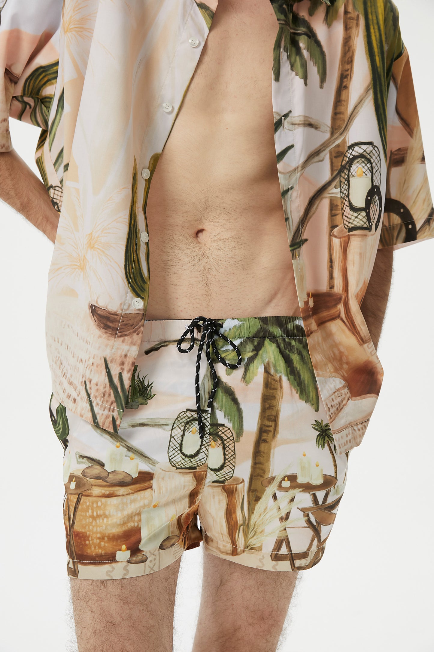 GRANDMONDE DESERT PRINTED SWIM TRUNK